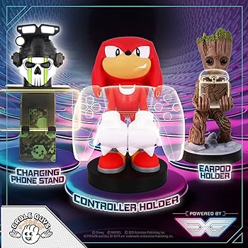 ソニック　ナックルズ　スマホ・コントローラースタンド　フィギュア Amazon.co.jp: 絶妙なゲーム:SEGA:ナックルズ - オリジナル携帯